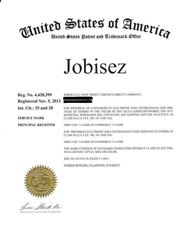 Jobisez LLC USPTO Service Mark